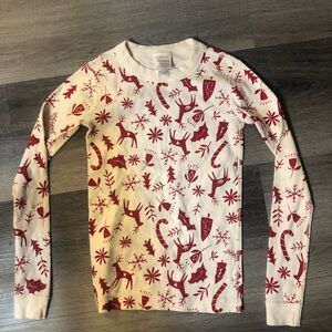 Hanna Anderson Organic Cotton Long Sleeve Christmas Shirt